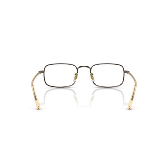 26SS 올리버피플스 안경 0Ov1366t 직사각형 티타늄  (골드톤 템플) - OLIVER PEOPLES