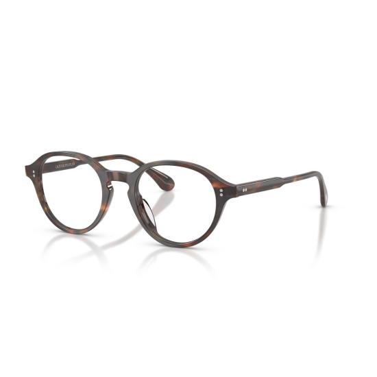 26SS 올리버피플스 안경 0Ov5602u 호피무늬 원형 프레임 안경 (키홀 브릿지 포함) - OLIVER PEOPLES