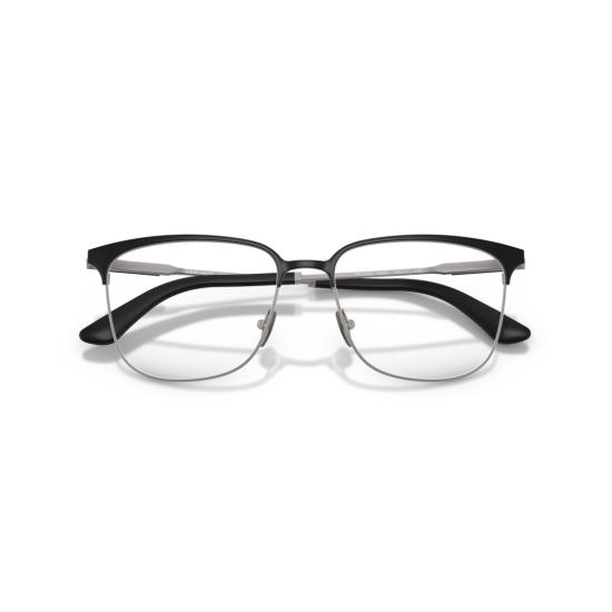  조르지오 아르마니 안경 0Ar5163 반무테 금속테 안경 (조절 가능한 코받침 포함) - GIORGIO ARMANI