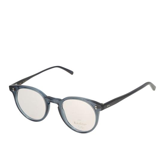  카돌 선글라스 Chyli/N 반투명 스모키 블루 라운드 프레임 안경 - KADOR