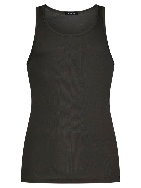  톰포드 민소매 티셔츠 T4D101210 302 Green