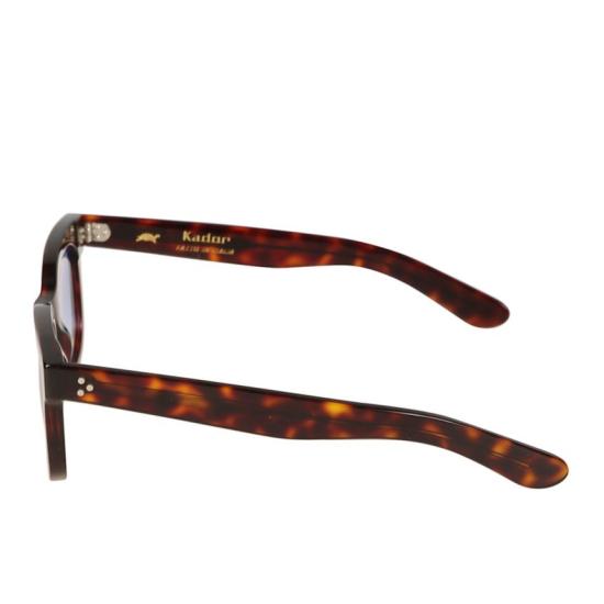  카돌 선글라스 장식적인 요소가 가미된 헤리티지 클래식 스퀘어 호피무늬 - KADOR