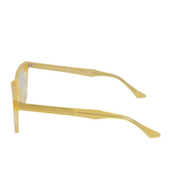  카돌 선글라스 단테 반투명 노란색 사각 프레임 안경 - KADOR