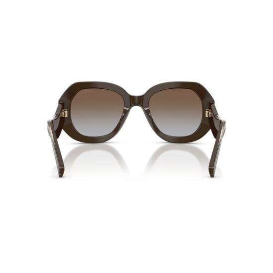  조르지오 아르마니 선글라스 0Ar8248 오버사이즈 기하학적  (유광 마감) - GIORGIO ARMANI