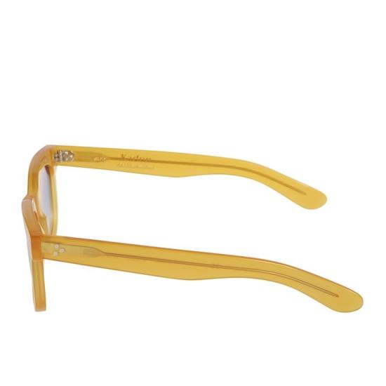  카돌 선글라스 헤리티지 반투명 앰버-옐로우 아세테이트  (그라데이션 블루 틴트) - KADOR