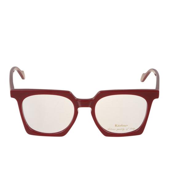  카돌 선글라스 마야 라이트 딥 레드 스퀘어 프레임 안경