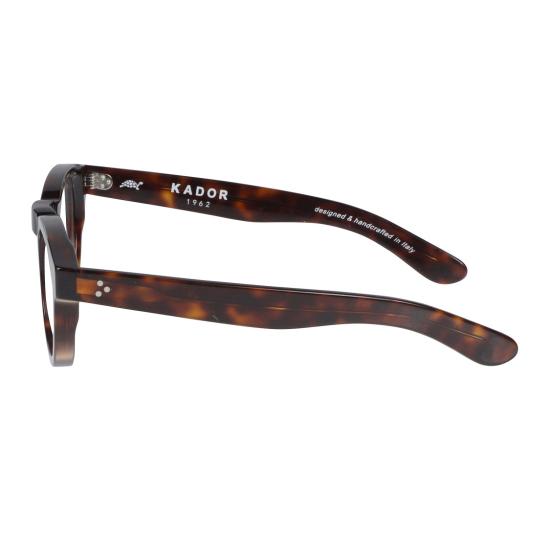  카돌 안경 코스모/N 원형 호피무늬 프레임 안경 (메탈릭 장식) - KADOR