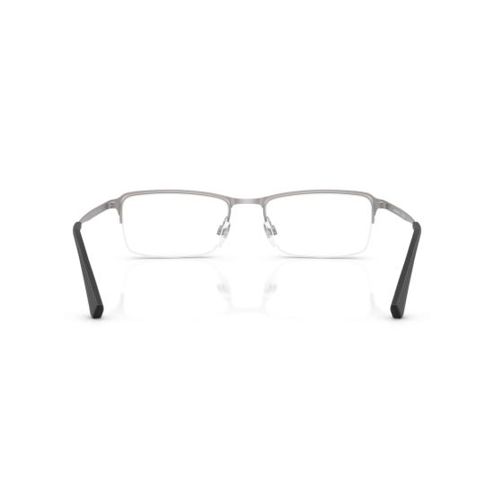 26SS 엠포리오 아르마니 안경 0Ea1044td 직사각형 반테 안경 (무광 실버 티타늄) - EMPORIO ARMANI