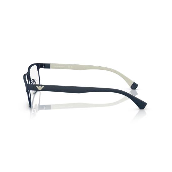 26SS 엠포리오 아르마니 안경 0Ea1105 은은한 로고가 있는 직사각형 무광 금속 안경테 - EMPORIO ARMANI