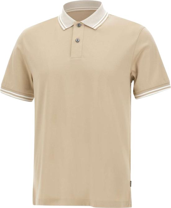 26SS 보스 폴로 티셔츠 50559654286 BEIGE