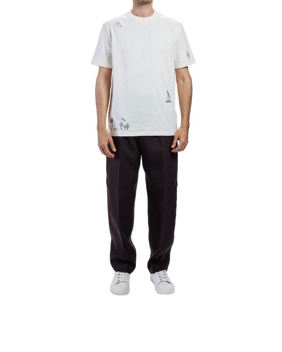 26SS 폴 스미스 반팔 티셔츠 M1R 919T VP5661 04 CREMA - PAUL SMITH