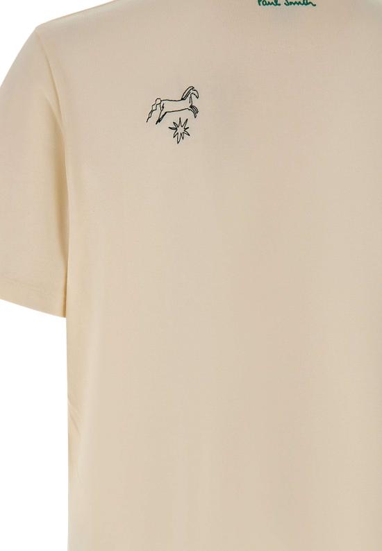 26SS 폴 스미스 반팔 티셔츠 M1R 919T VP5661 04 CREMA - PAUL SMITH