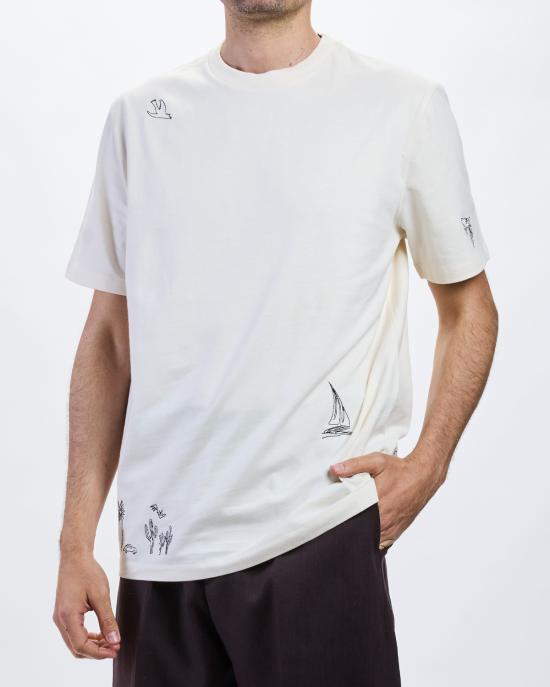 26SS 폴 스미스 반팔 티셔츠 M1R 919T VP5661 04 CREMA - PAUL SMITH