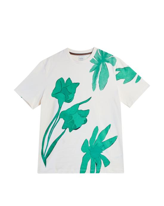 26SS 폴 스미스 반팔 티셔츠 M1R 919T VP5660 04 CREMA