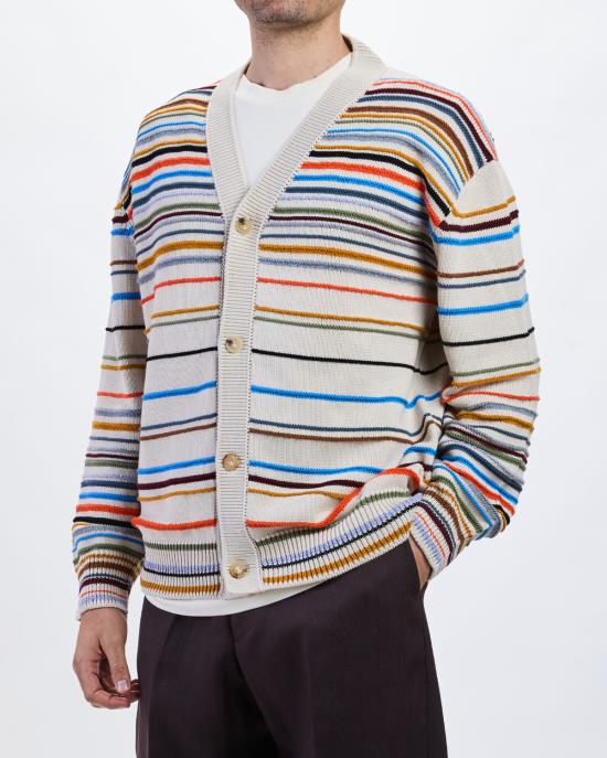 26SS 폴 스미스 가디건 M1R 788Z V03029 BIANCO MULTI - PAUL SMITH