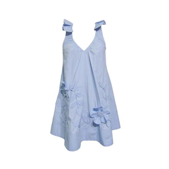  스칼렛 파피스 숏 원피스 Scarlett Poppies 시몬 드레스 윈드서퍼 블루