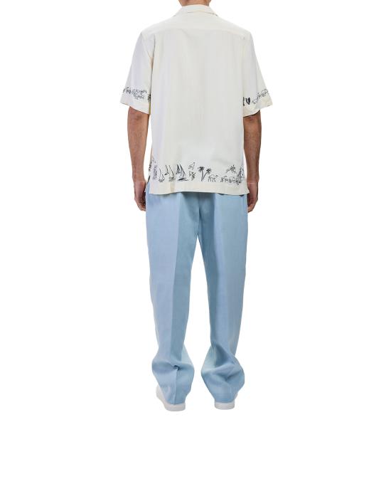 26SS 폴 스미스 반팔 셔츠 M1R 905UE V03036 04 OFF WHITE - PAUL SMITH