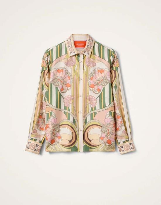  라 더블제이 블라우스 라 더블 제이 보이 셔츠