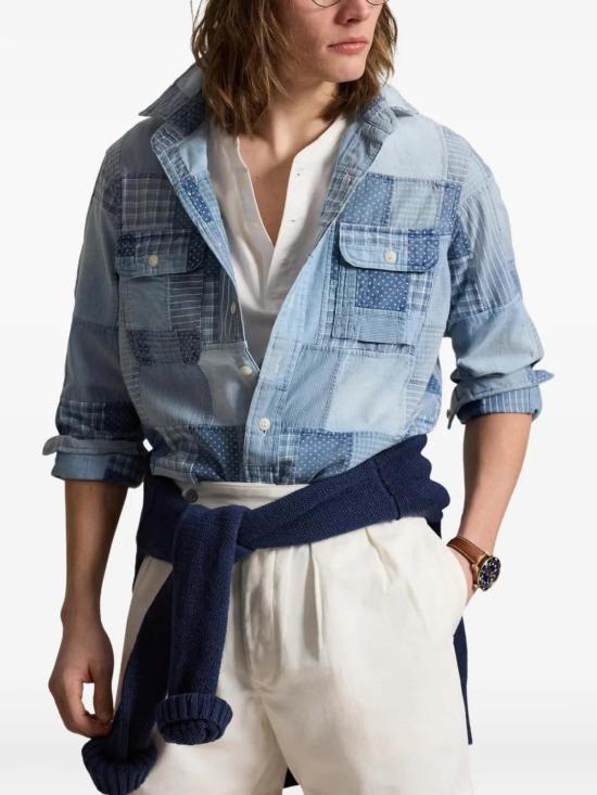  폴로 랄프로렌 긴팔 셔츠 폴로 랄프 로렌 시카고 워크 인디고 - POLO RALPH LAUREN