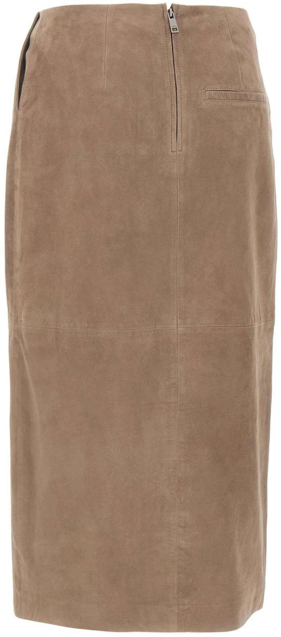 26SS 로테이트 미디 스커트 1153001683 BEIGE - ROTATE