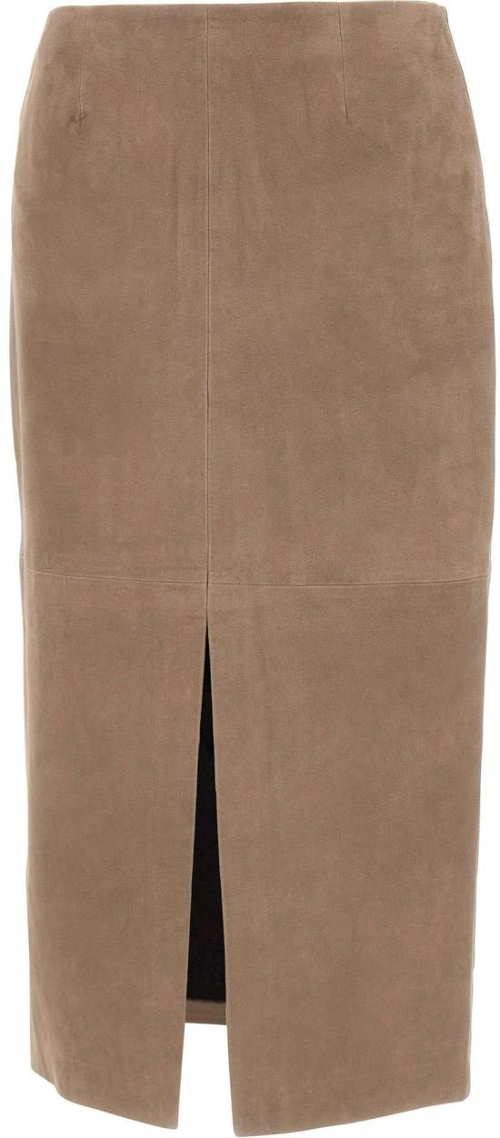 26SS 로테이트 미디 스커트 1153001683 BEIGE