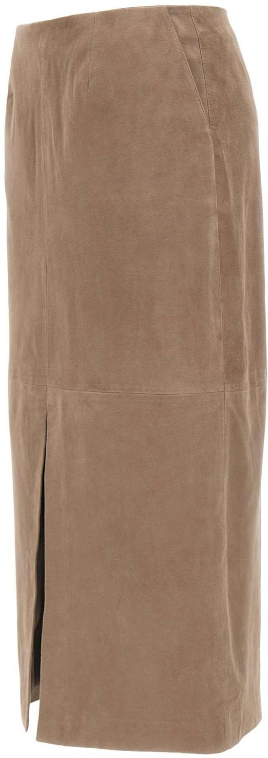 26SS 로테이트 미디 스커트 1153001683 BEIGE - ROTATE