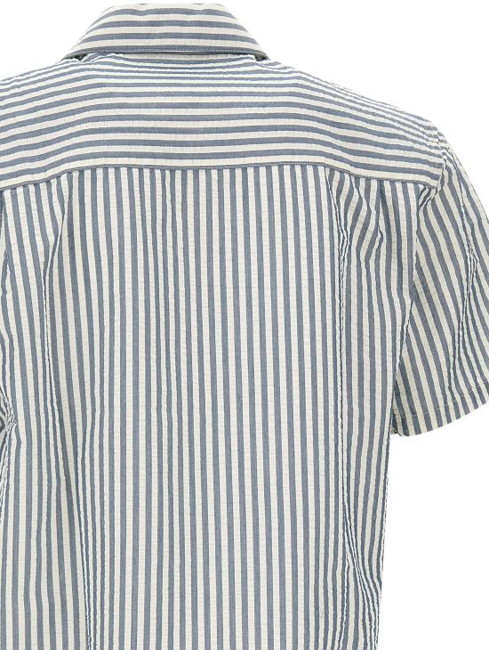 26SS 칼하트 반팔 셔츠 CARHARTTWIPSSLEAVELSHIRTCOTONRAYEBLEU WHITE - CARHARTT