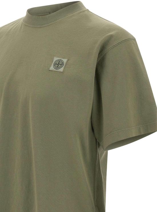 26SS 스톤 아일랜드 반팔 티셔츠 2100030S0115V005G DONKERGREEN - STONE ISLAND