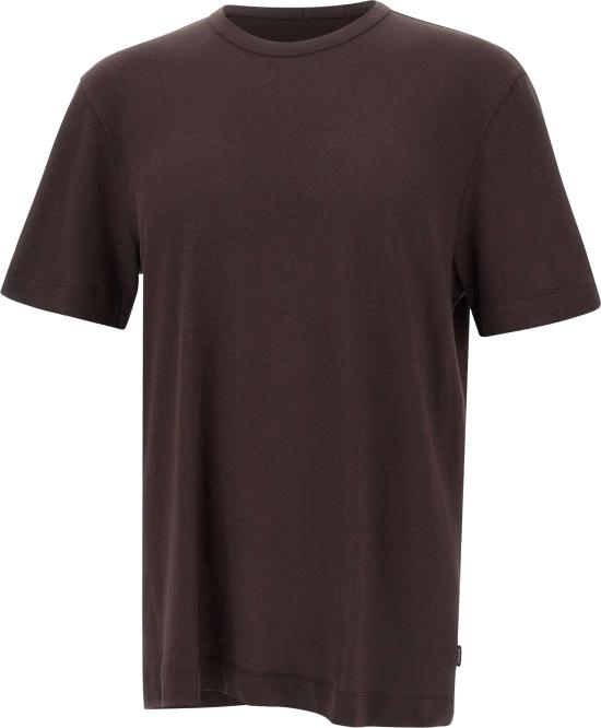 26SS 보스 반팔 티셔츠 50559166207 BROWN