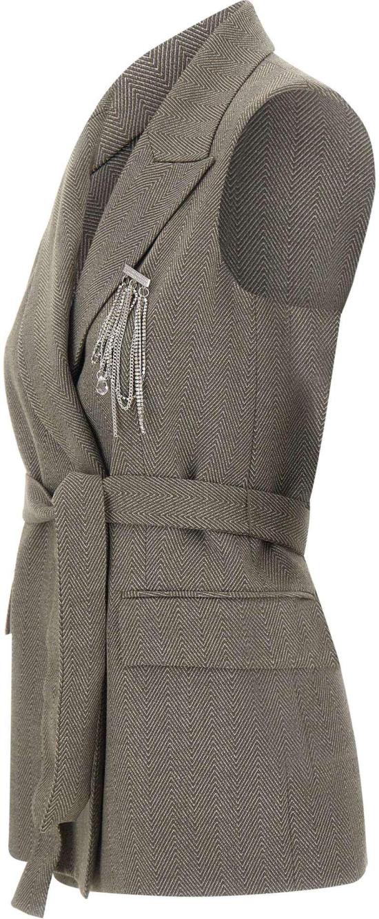 25FW 리우조 베스트 CF5259T054AM9770 DONKERGREEN - LIU JO