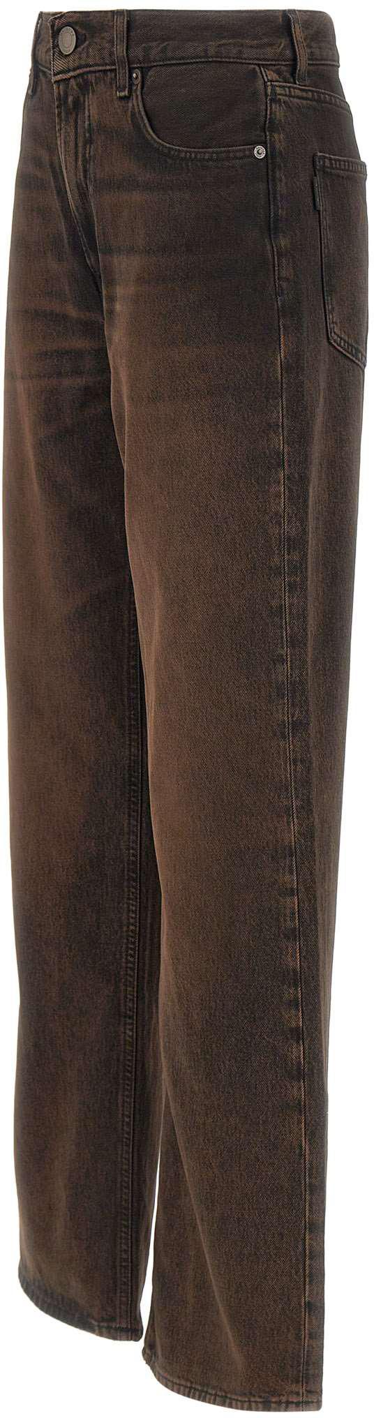 26SS 하이쿠레 데님 팬츠 HEW03185DF174L0897 BROWN - HAIKURE