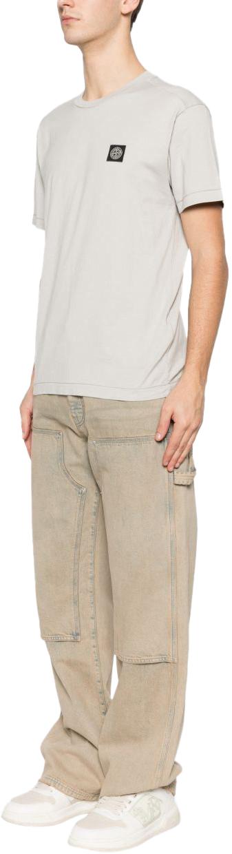 26SS 스톤 아일랜드 반팔 티셔츠 2100027S0013V0061 LICHTGREY - STONE ISLAND