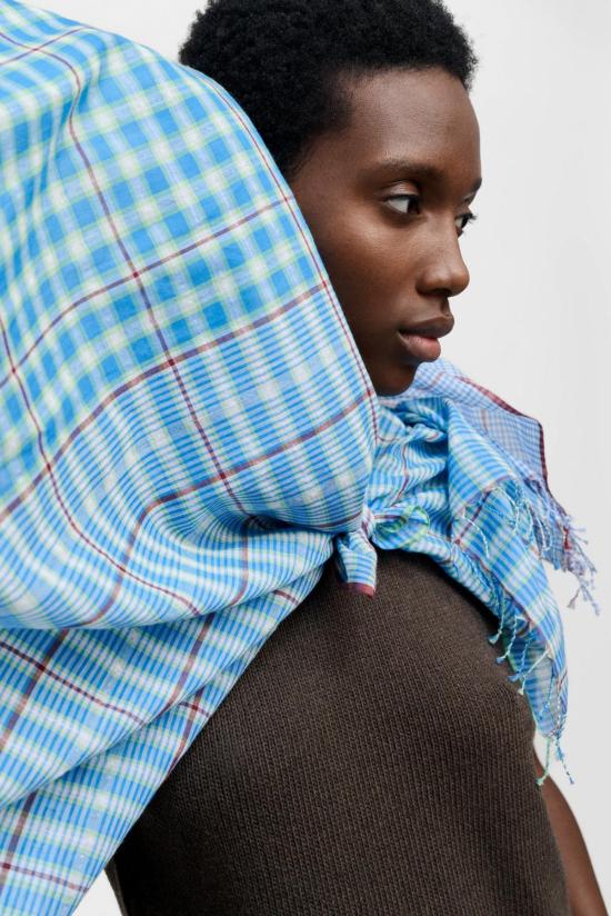  이피스 머플러/스카프 에피스 플래드 스톨 - EPICE