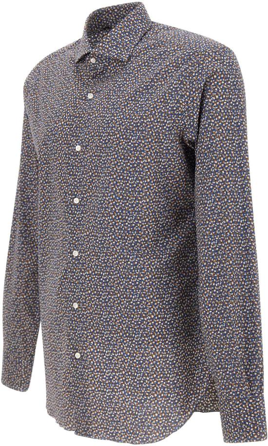 25FW 발바 긴팔 셔츠 I1U02P0150050U0001 NAVY - BARBA