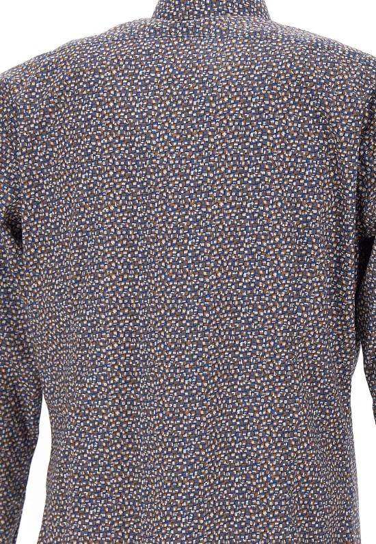 25FW 발바 긴팔 셔츠 I1U02P0150050U0001 NAVY - BARBA