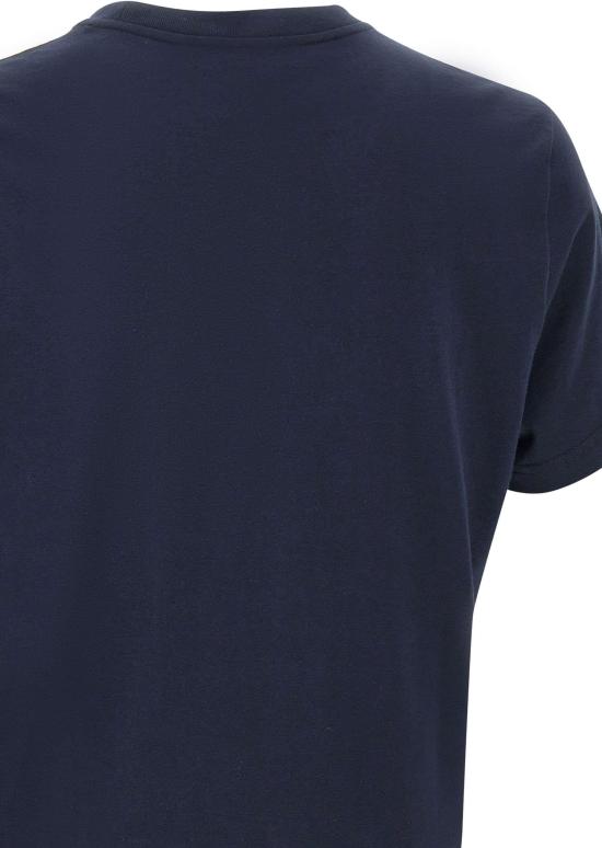 26SS 무스너클 반팔 티셔츠 M15MT777833 NAVY - MOOSE KNUCKLES