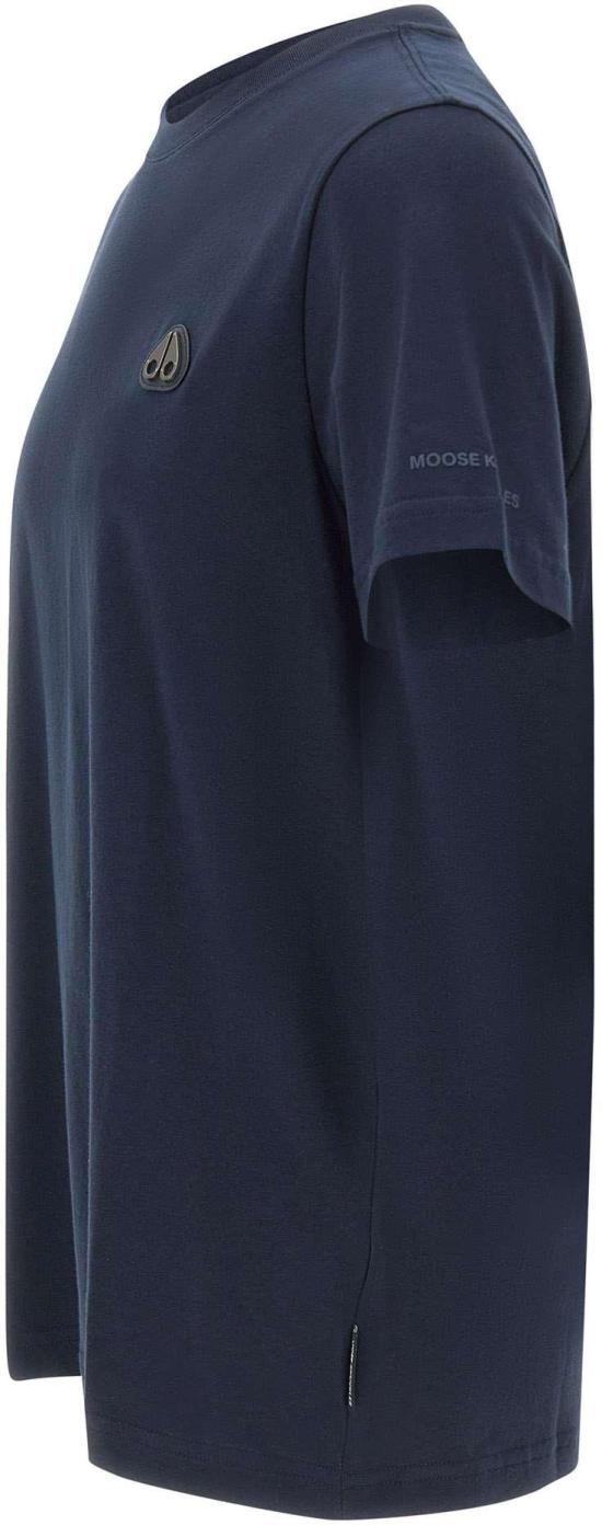 26SS 무스너클 반팔 티셔츠 M15MT777833 NAVY - MOOSE KNUCKLES