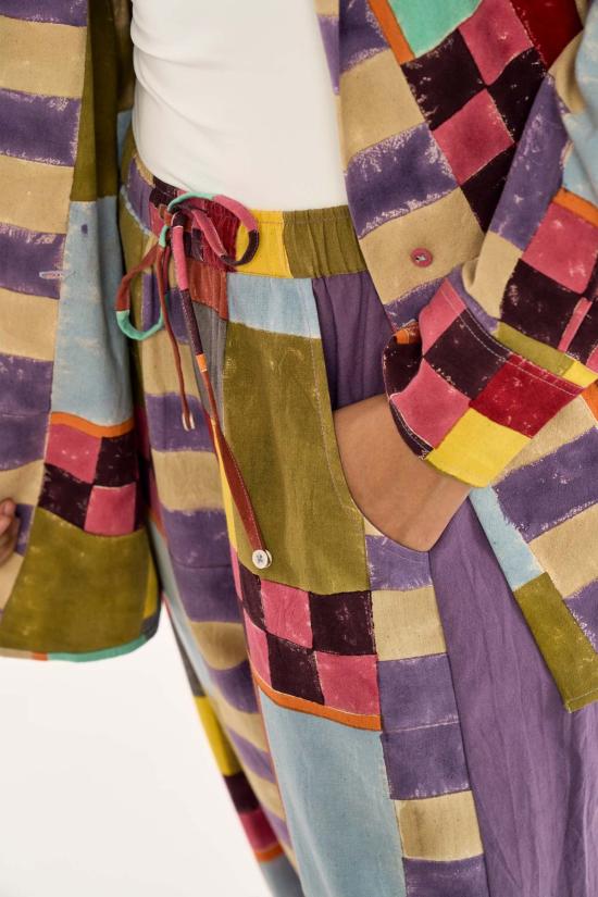  루주타 셰스 팔라초 팬츠 메사 팬츠 케니 프린트 - RUJUTA SHETH