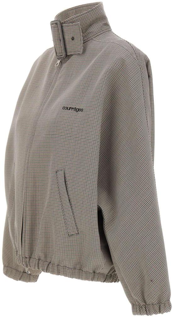 26SS 쿠레쥬 봄버 자켓 126CBL334W00145REDBLACK TAUPE - COURREGES