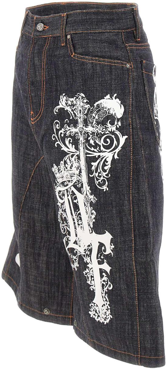 26SS PDF di Domenico Formichetti 데님 숏팬츠 DFM03012DF195WASH NAVY - OTHER BRANDS