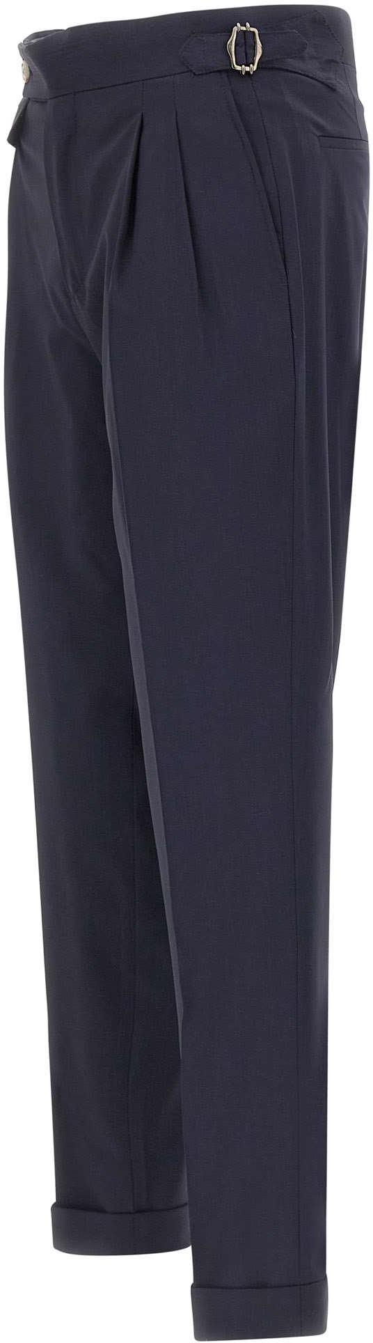 26SS 발바 스트레이트 팬츠 53071TROUSER0090 NAVY - BARBA