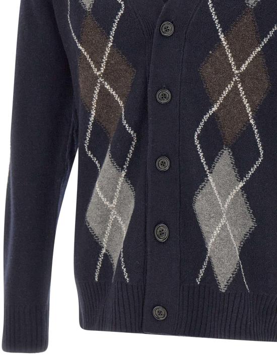 25FW 파올로페코라 가디건 A056F002U681 NAVY - PAOLO PECORA