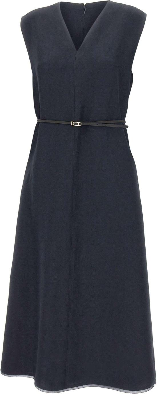 26SS 파비아나 필리피 미디 원피스 ABD276F620M1485146 NAVY