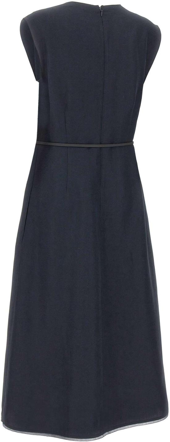 26SS 파비아나 필리피 미디 원피스 ABD276F620M1485146 NAVY - FABIANA FILIPPI