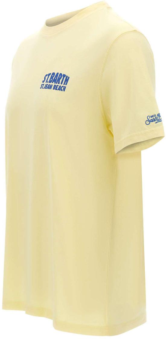 26SS 세인트바쓰 반팔 티셔츠 PRL000200318L YELLOW - MC2 SAINT BARTH