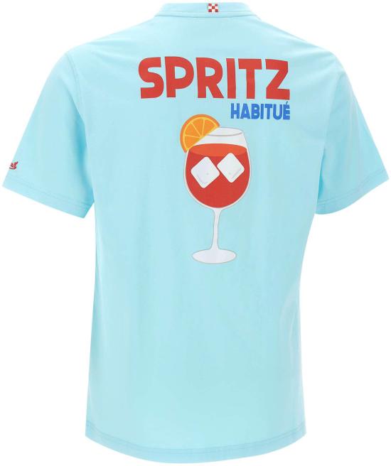 26SS 세인트바쓰 반팔 티셔츠 PRL000200317L LICHTBLUE - MC2 SAINT BARTH