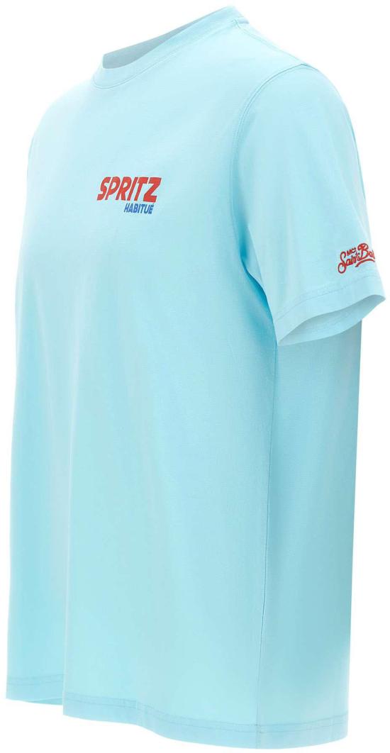 26SS 세인트바쓰 반팔 티셔츠 PRL000200317L LICHTBLUE - MC2 SAINT BARTH