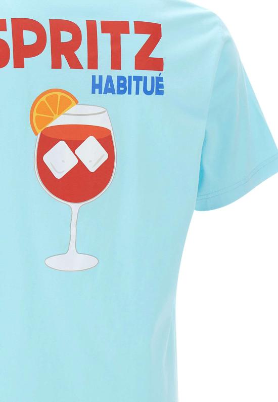 26SS 세인트바쓰 반팔 티셔츠 PRL000200317L LICHTBLUE - MC2 SAINT BARTH