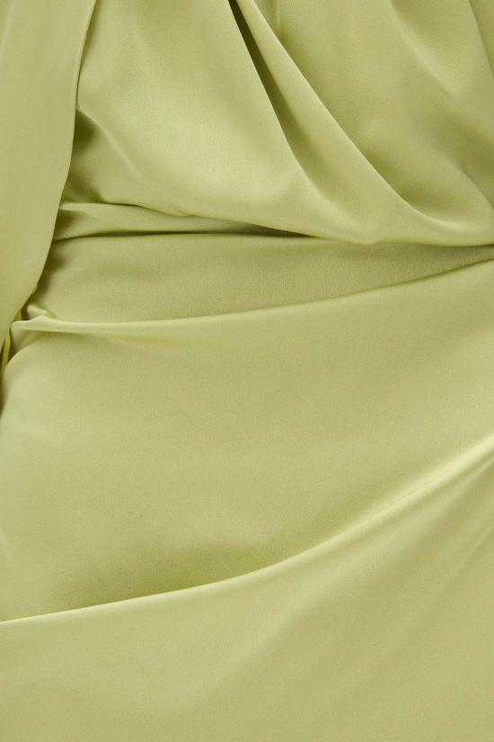  레이첼 길버트 롱 원피스 할리 가운 라임 - RACHEL GILBERT