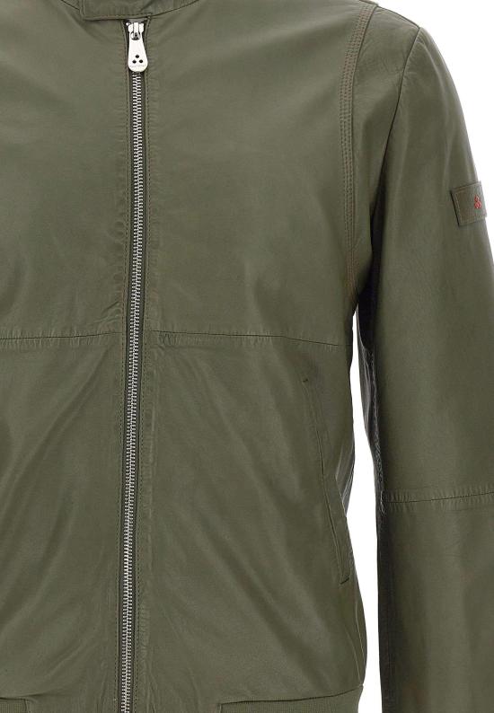 26SS 페트레이 가죽 자켓 PEU541399012334471 DONKERGREEN - PEUTEREY